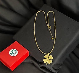 hazır zincir yonca kolye